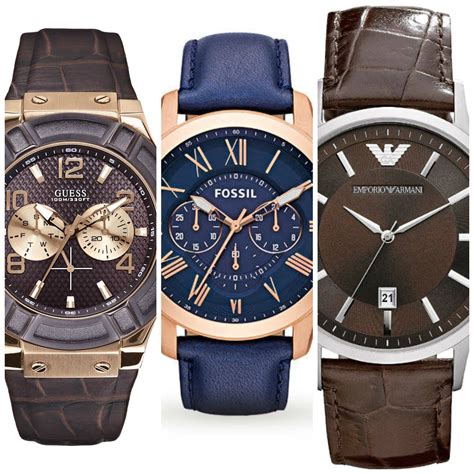 macy's men's designer watches